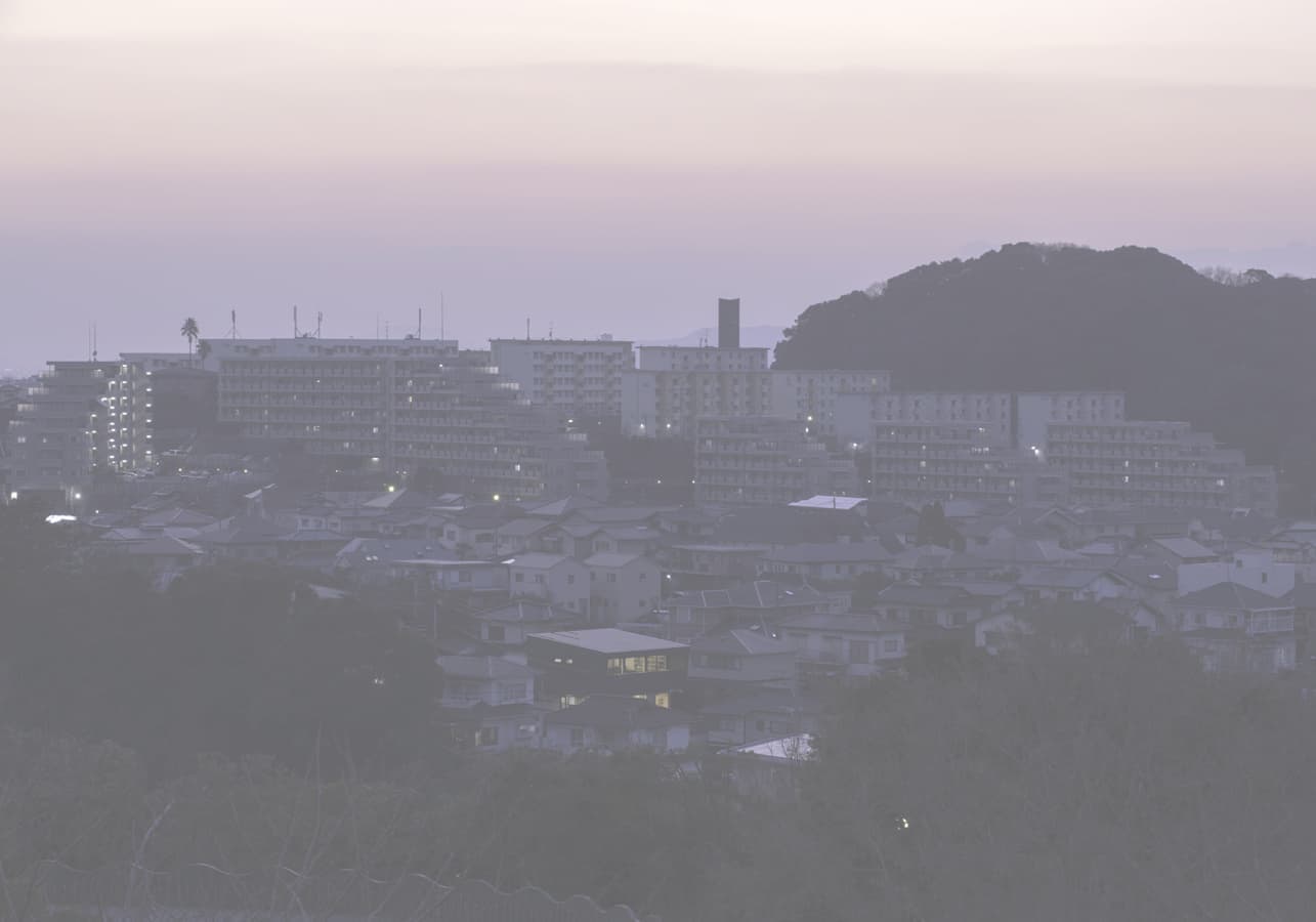 北東からの夜景遠景