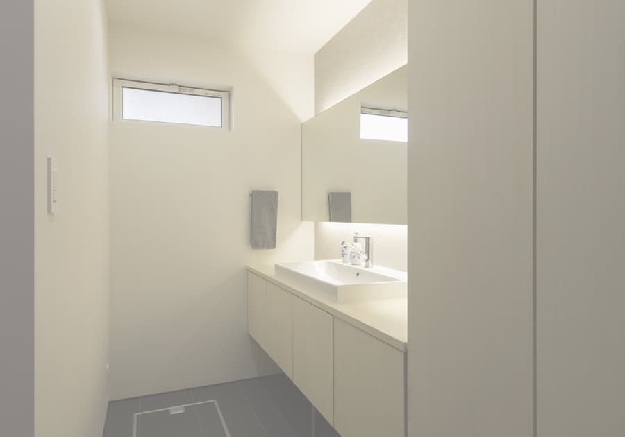 オーダー家具の洗面脱衣室