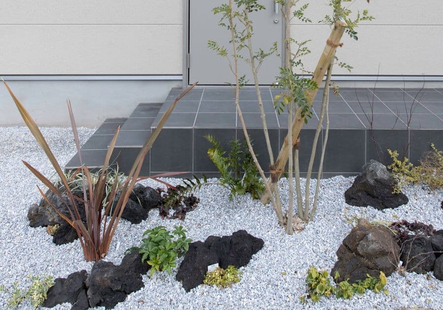 エントランスの眺め