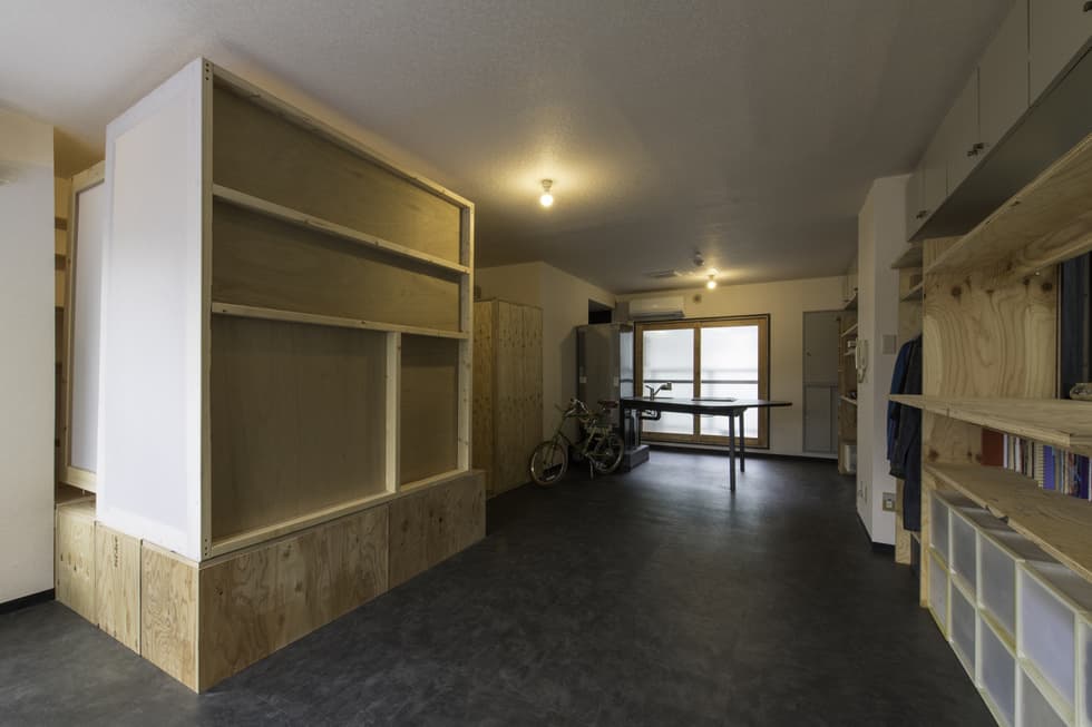 サンルームからの間接光