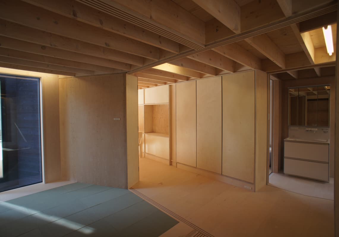 畳部屋からの眺め