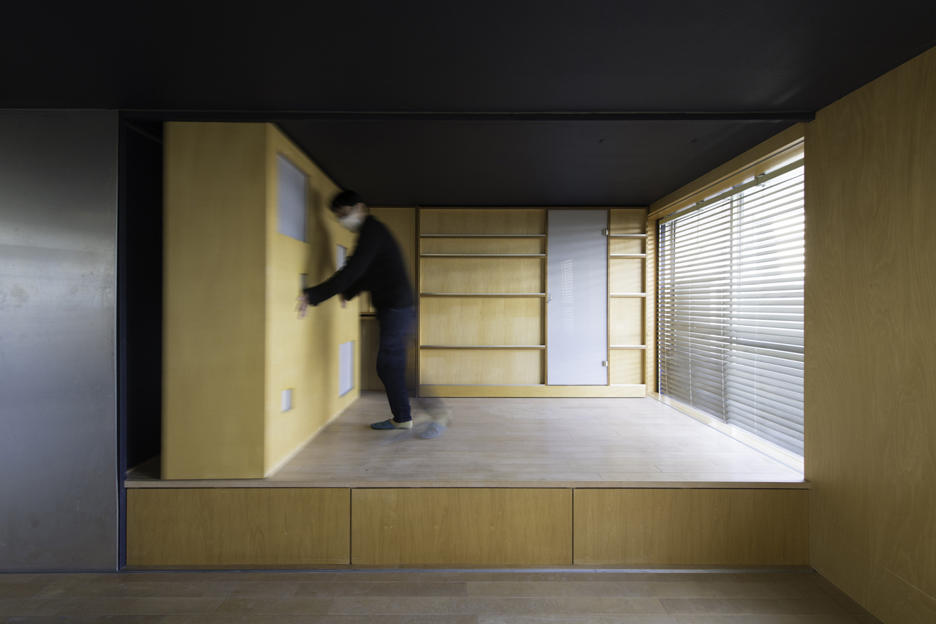 可動間仕切収納中