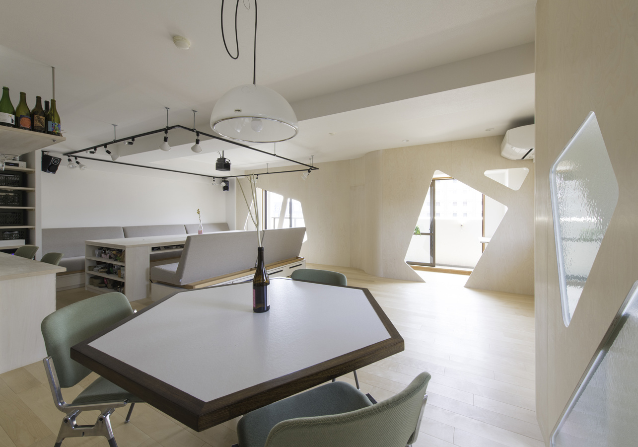 北西からの眺め