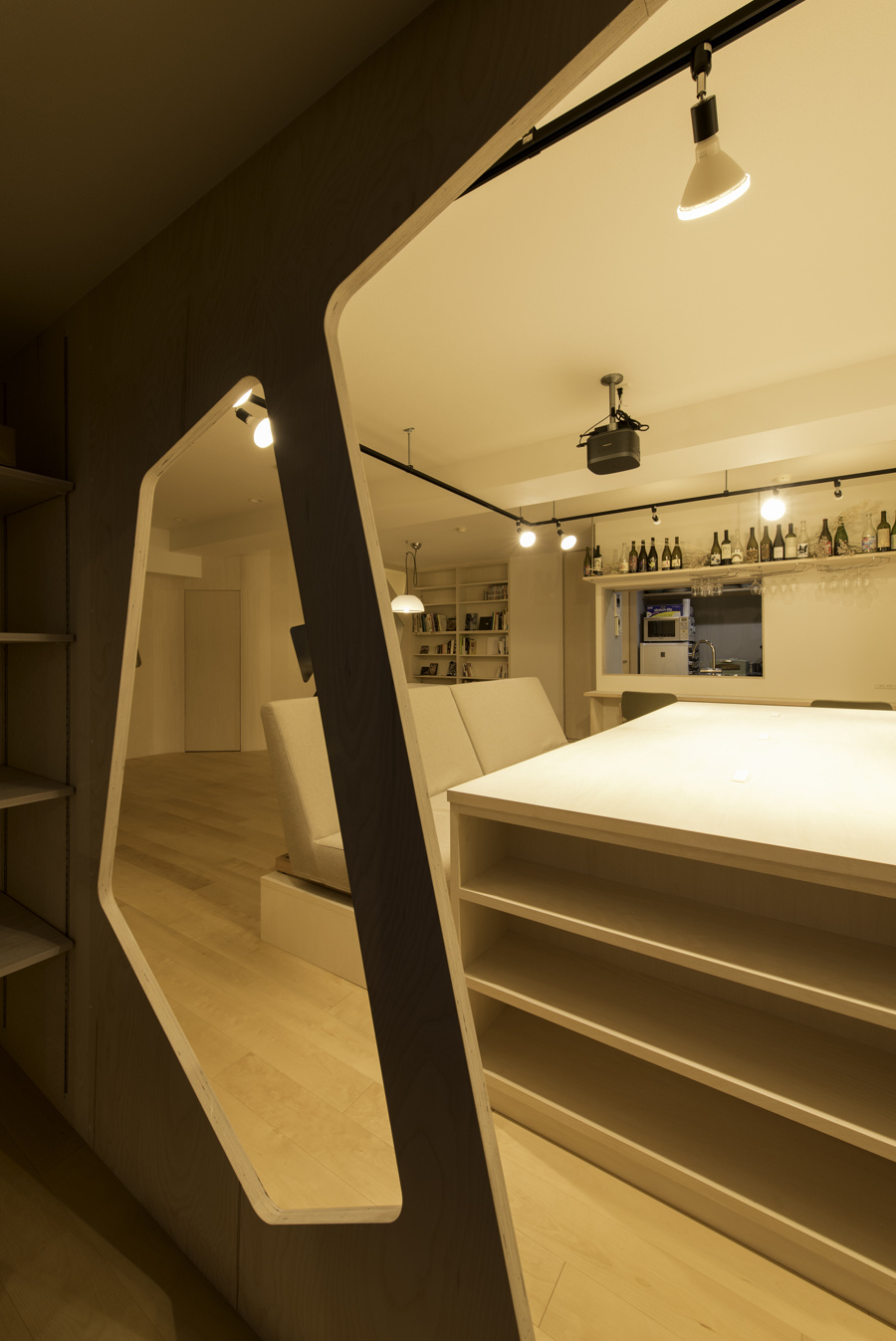 バッファー夜景