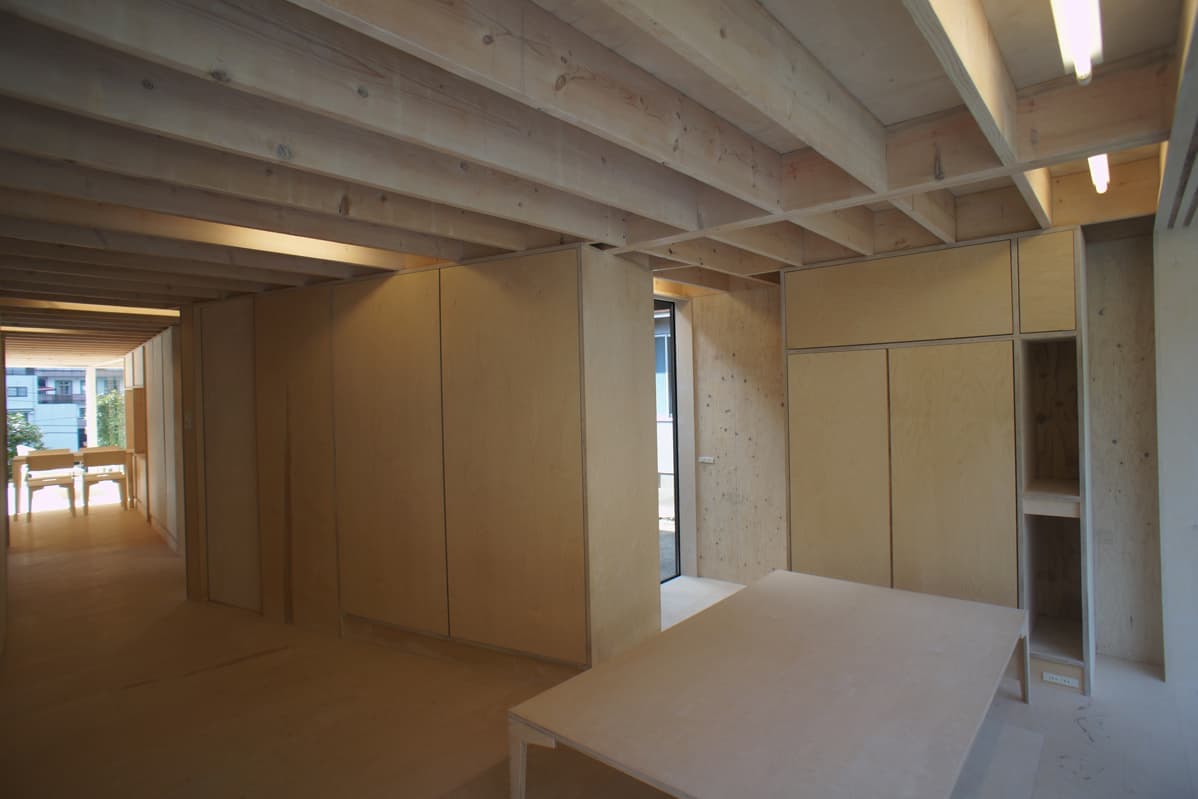 寝室ドアオープン状態