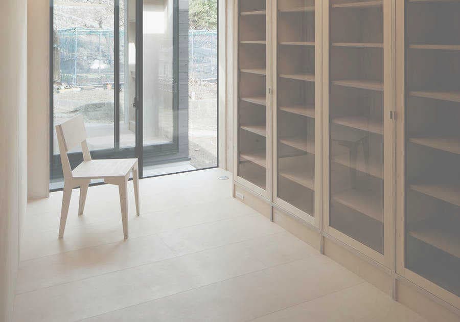 庭に面したオーディオルーム