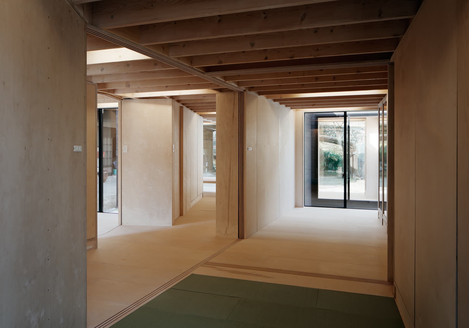 間仕切りオープン状態