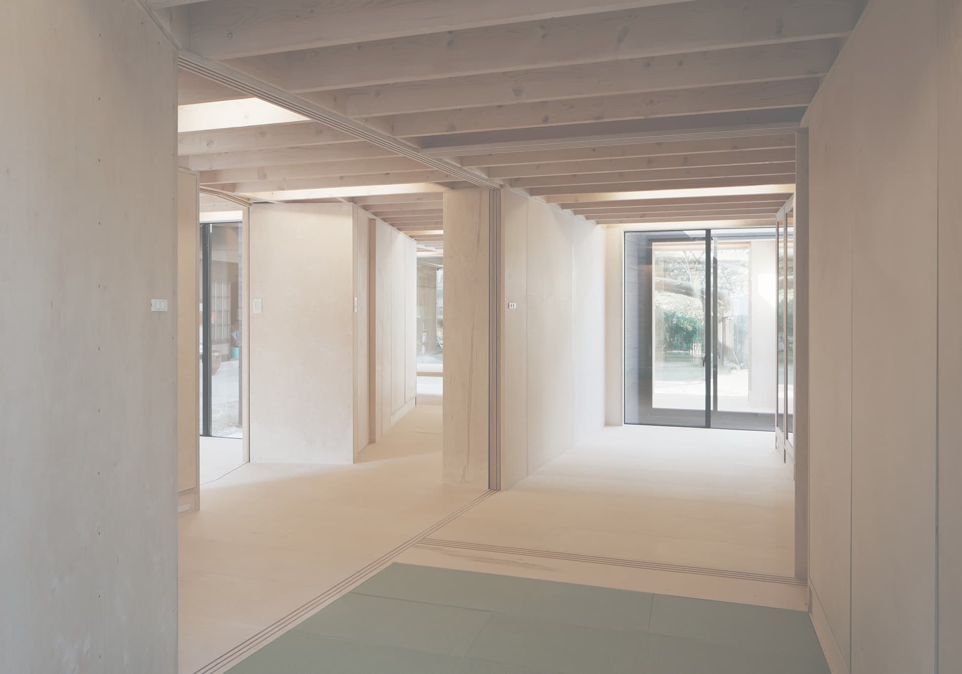 間仕切りオープン状態