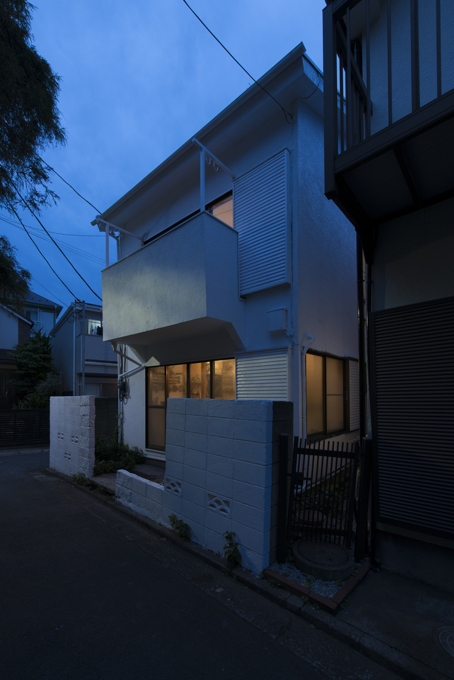 ファサード夜景