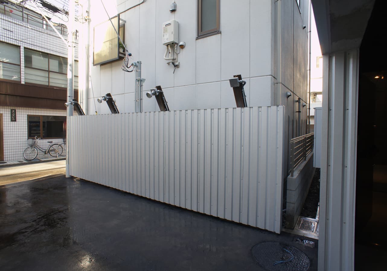 外構照明コールテン鋼