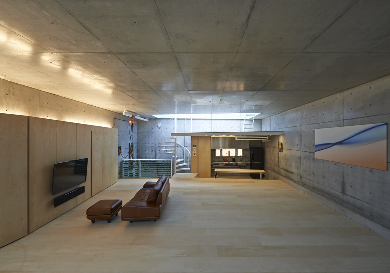 個室からの眺め