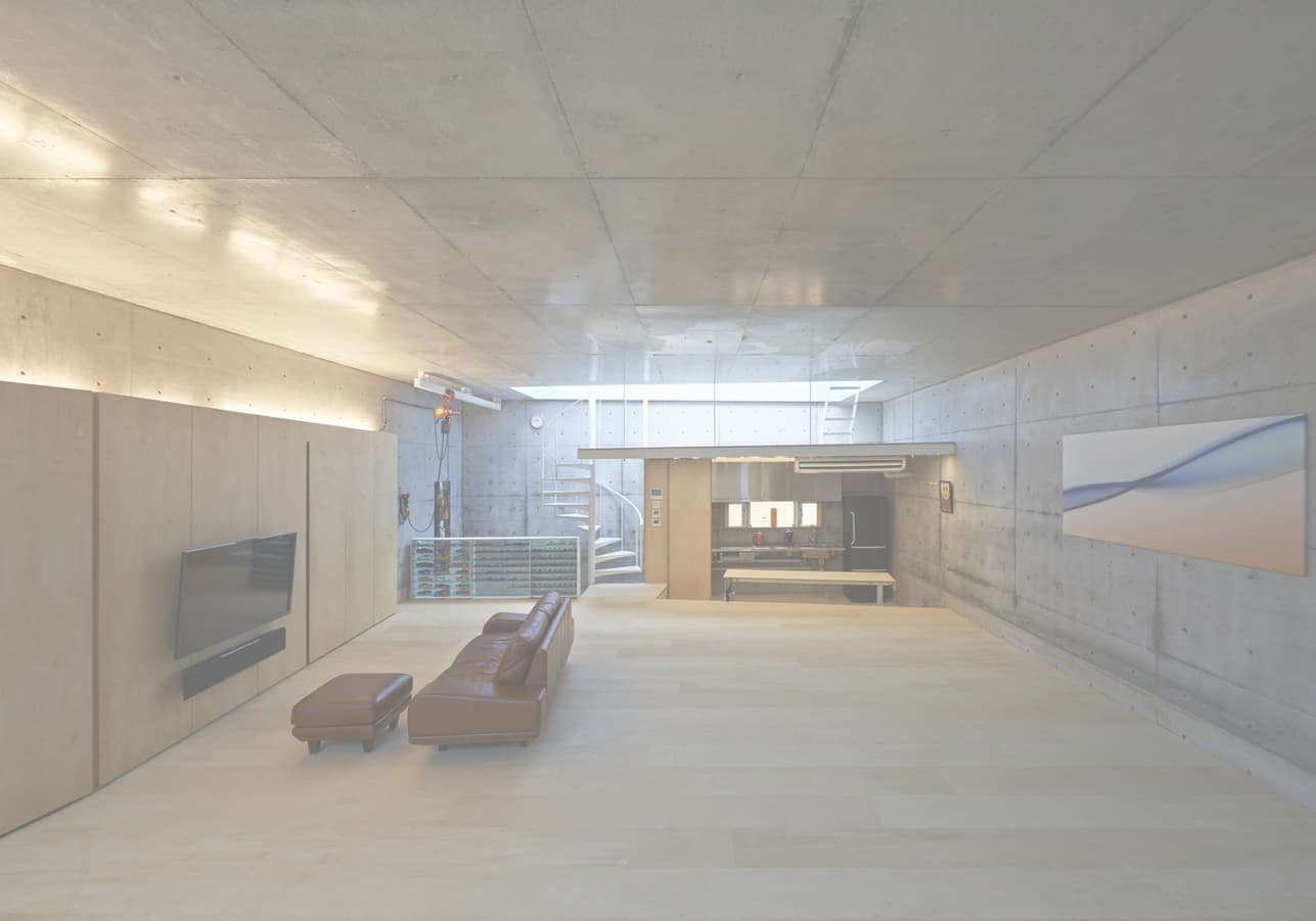 個室からの眺め