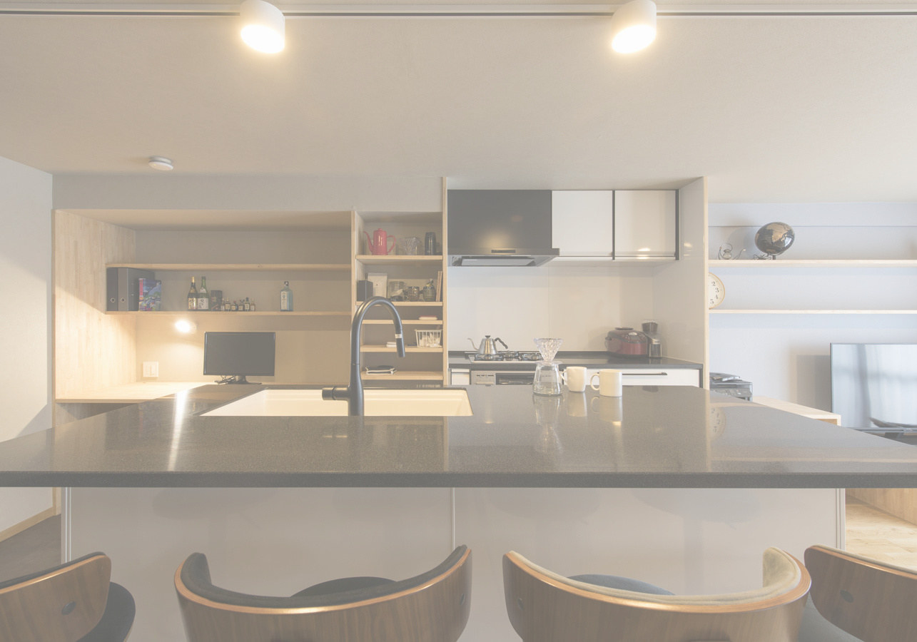 カウンターからの眺め