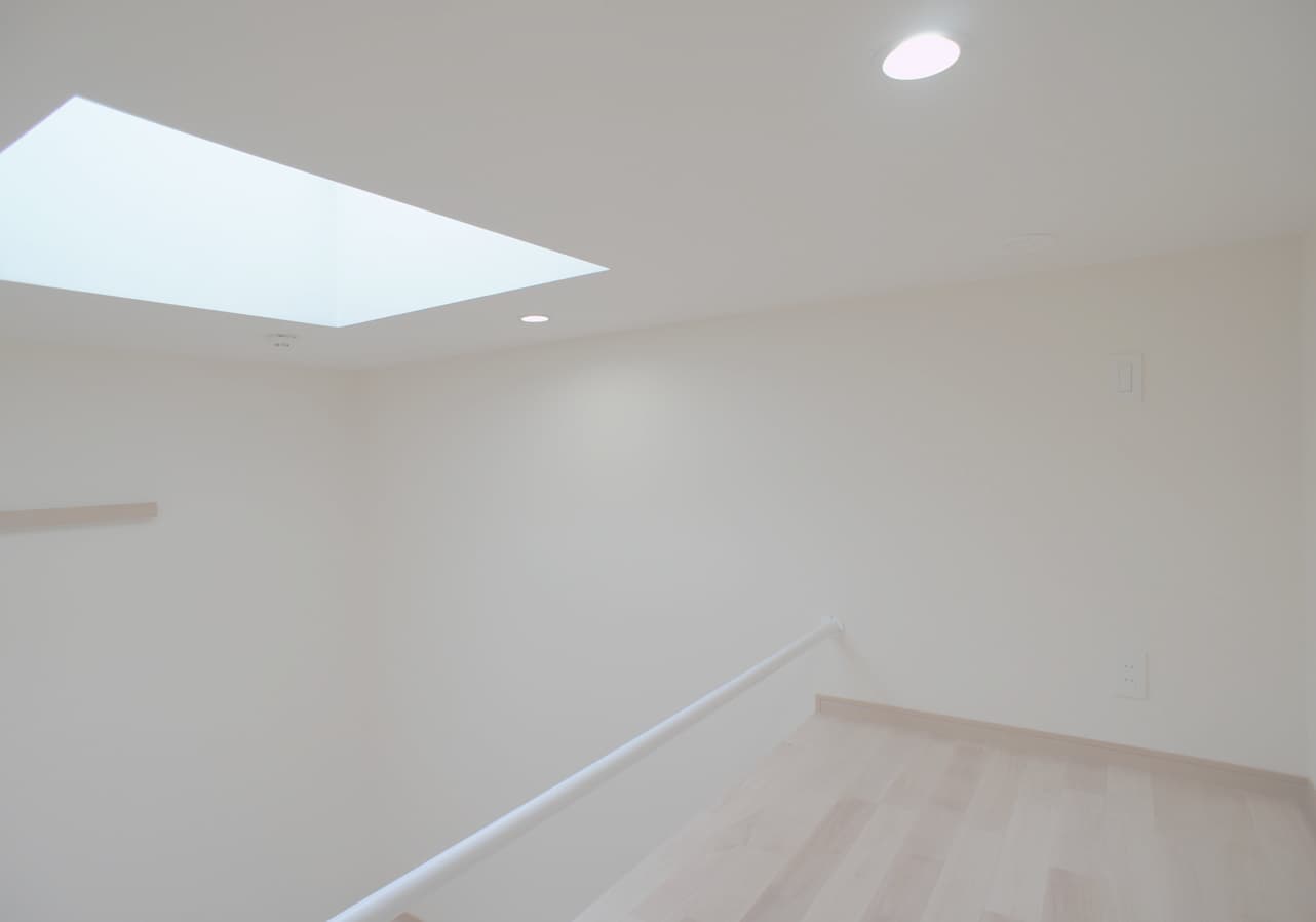 子供部屋ロフトとトップライト