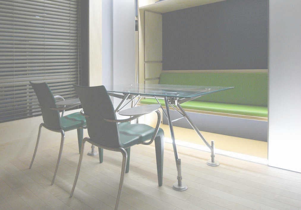 可変家具の眺め