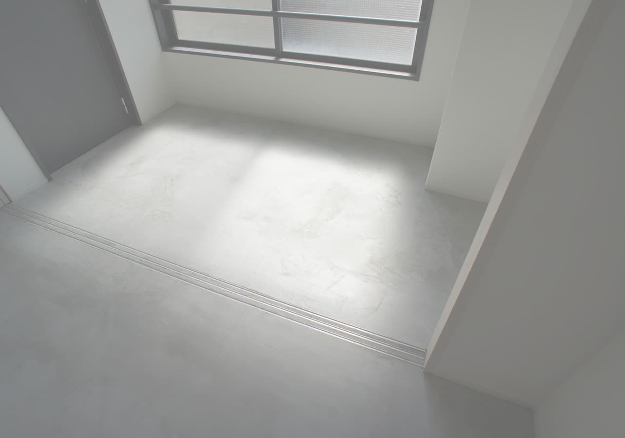 床は土間仕上げ