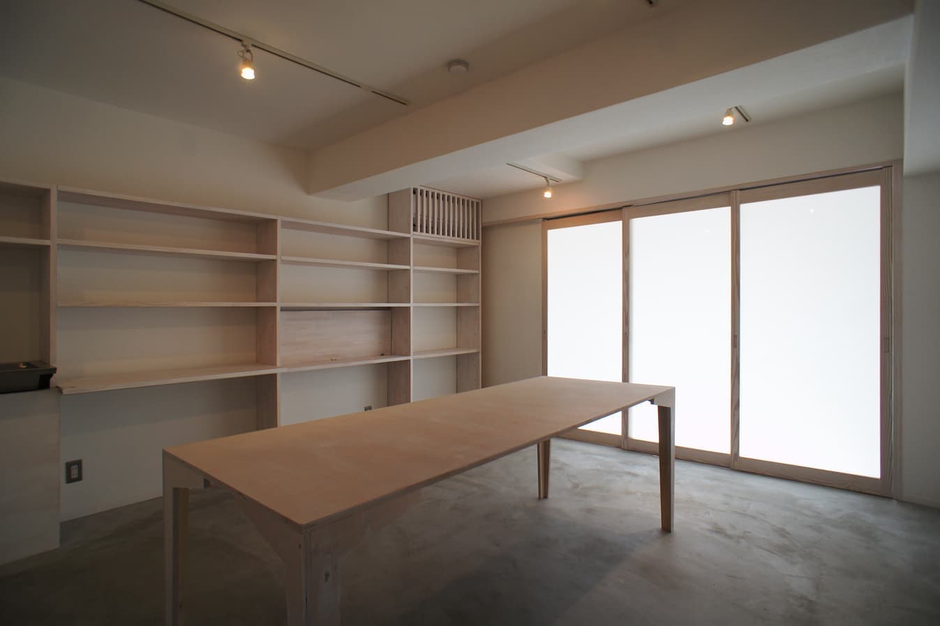 サンルームからの間接光