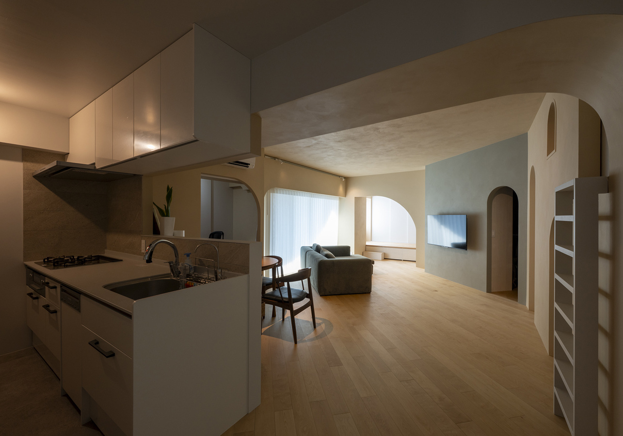 キッチンからの眺め