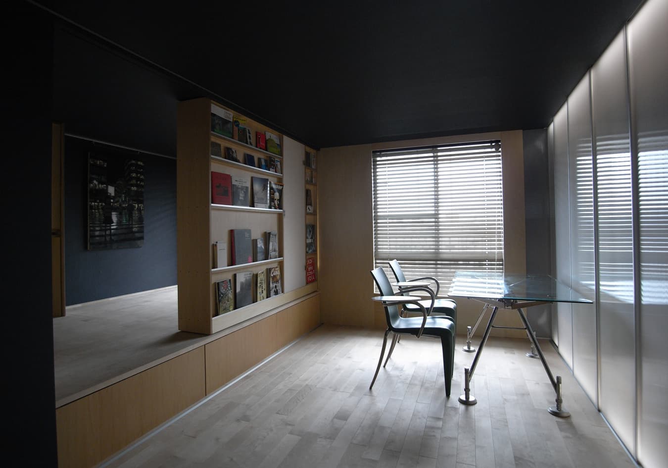 可動本棚引出し