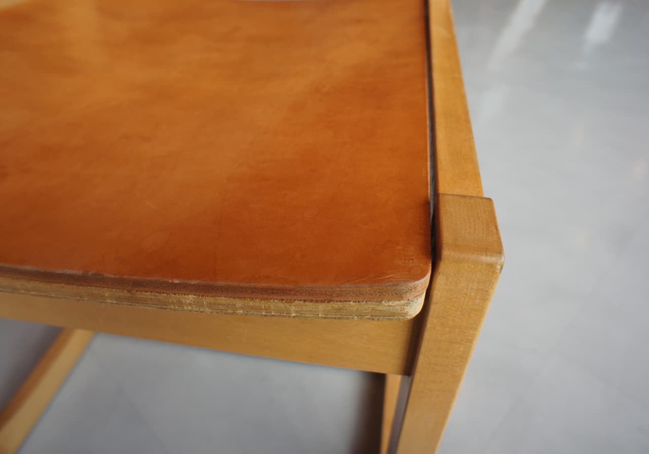 経年美で飴色になった皮革